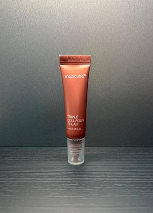 Medicube triple collagen cream 5 мл — колагеновий крем для обличчя, корея, мініатюра