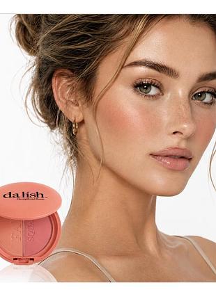 Рум'яна da lish powder blush duo 6