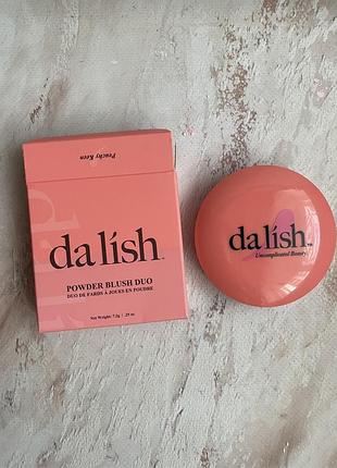 Рум'яна da lish powder blush duo 2