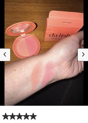 Рум'яна da lish powder blush duo 9