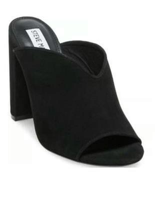 Замшевые мюли / сабо steve madden chance,  оригинал, 37