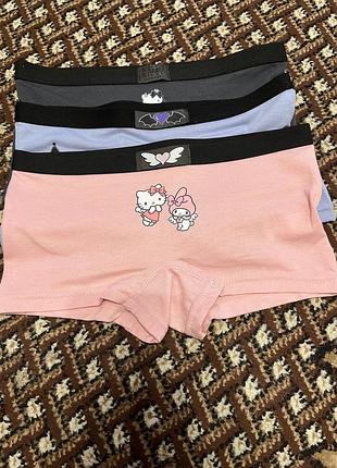 Труси-шорти дитячі sinsay hello kitty набір 3 шт