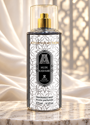 Парфюмированный спрей для тела attar collection musk kashmir exclusive euro 275 мл (22688)