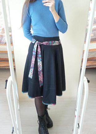 Шерстяная юбка kenzo