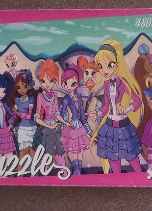 Пазлы винкс феи winx детские для девочки