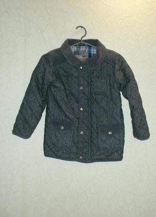 Распродажа пальто, куртка стеганная, ветровка для мальчика 6-7лет