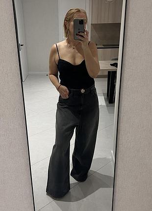 Мереживний корсет на бретелях і підкладці з боковою блискавкою zara