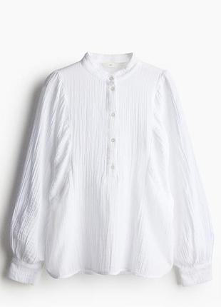 Муслінова блуза h&m