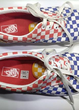 Оригінальні кеди vans era "tri checkerboard" (multi/true white) 5