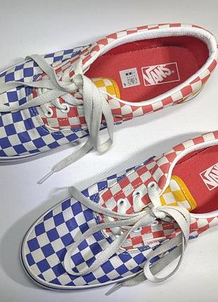 Оригінальні кеди vans era "tri checkerboard" (multi/true white)