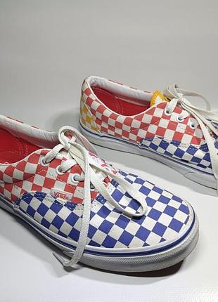 Оригінальні кеди vans era "tri checkerboard" (multi/true white) 6