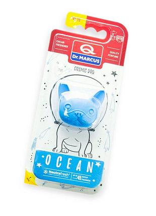 Ароматизатор на обдув собачка dr.marcus cosmic dog "ocean" dr. marcus