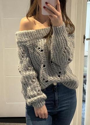 🥰 светр з відкритими плечима river island