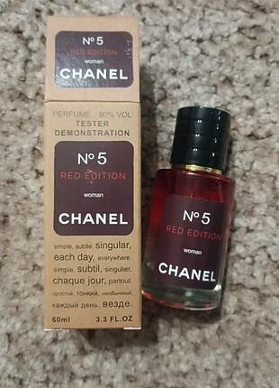Жіночий тестер chanel 5 red edition 60 ml
