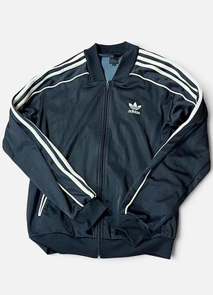 Вінтажна олімпійка adidas originals track top y2k 2002 (оригінал) / розмір s