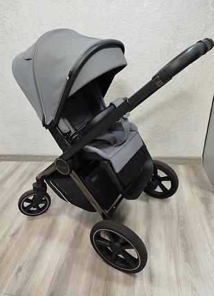 Універсальна коляска carrello ultimmo 2 в 1 сіро-чорна