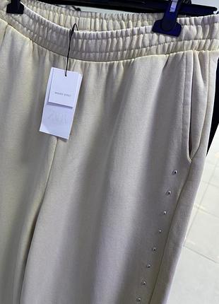 Стильні спортивні штани zara 6
