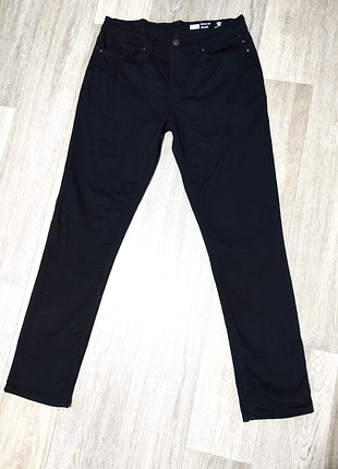 Чоловічі чорні джинси f&amp;f, розмір 34/32 slim.