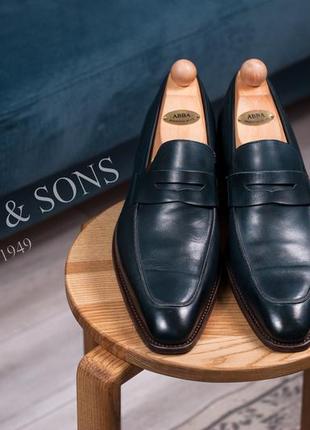 Лофери william & sons, англія 44р туфлі чоловічі шкіряні мокасини