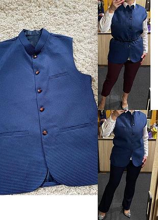 Стильний жилет костюмний ,р.l-xl