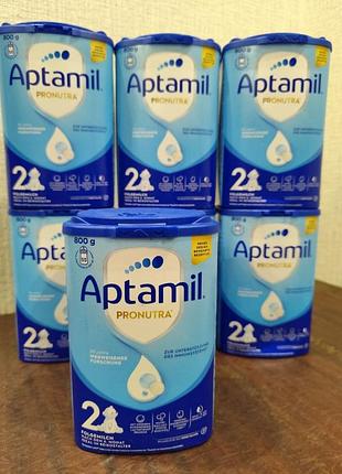 Aptamil 2 / 800 грам pronutra пронутра дитяча суміш харчування