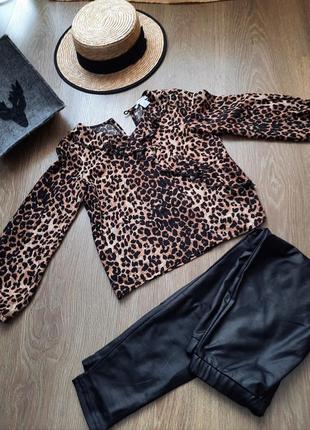 Шикарна трендова леопардова блуза!