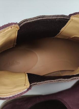 Clarks замшевые ботинки челси 7
