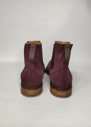 Clarks замшевые ботинки челси 6