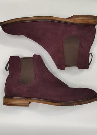 Clarks замшевые ботинки челси 2