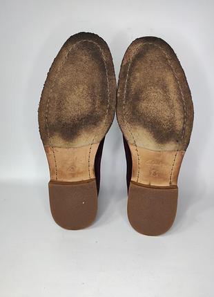 Clarks замшевые ботинки челси 9