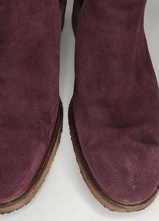 Clarks замшевые ботинки челси 5
