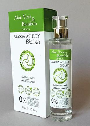 Alyssa ashley biolab aloe vera &amp; bamboo 50 мл для жінок (оригінал)