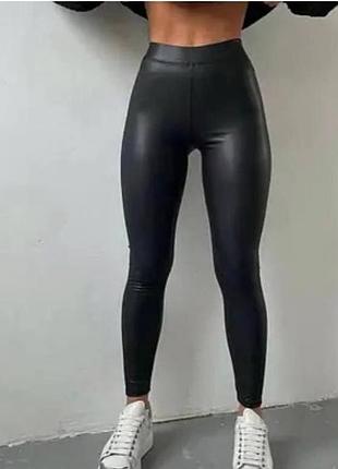 Жіночі шкіряні лосини р.l-xl