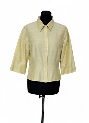 Шовкова вінтажна блуза bottega (made in italy)