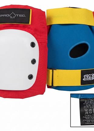 Защитные наколенники pro-tec retro red knee pad (размер xl)