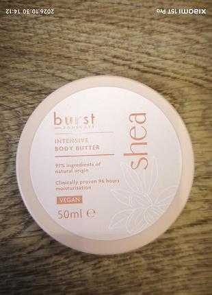 Marks &amp; spencer burst bodycare shea body butter масло для тела 50 мл