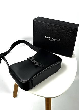 Сумочка жіноча ysl чорна та мокко