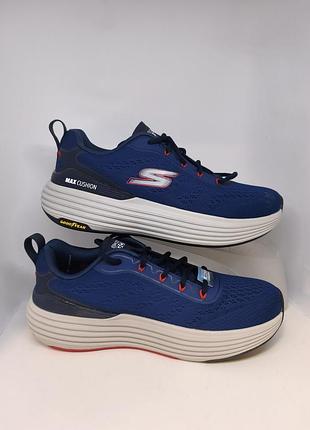 Кроссовки мужские skechers max cushioning suspension - voyager ( 220930 nvy) оригинал, новые, в коробке сток