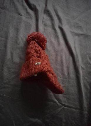 Оригинальная зимняя шапка eisbär keno pompon cap (встрия), унисекс