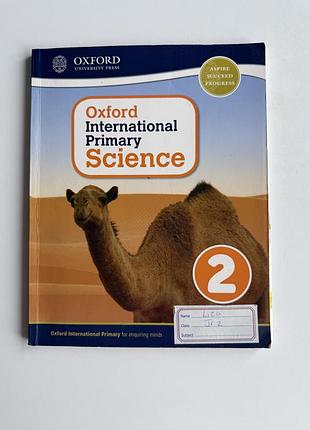 Oxford international primary science 2 — підручник із природознавства англійською