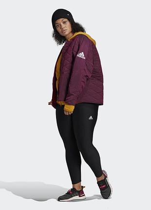 Великий розмір.демисезонна куртка adidas z.n.e. (plus size) p  3x (56-58) power berry,  з етикеткою