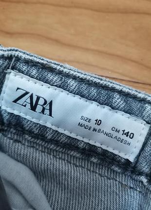 Джинсы zara 9-10 лет 7