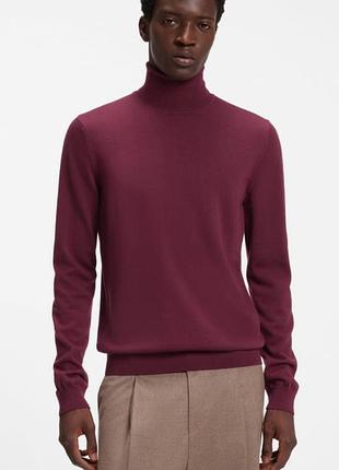 Кашеміровий светр гольф водолазка hugo boss