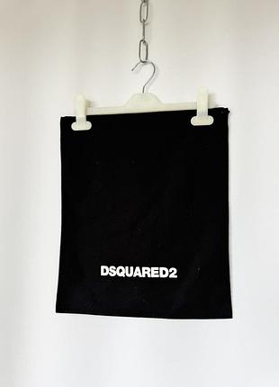 Dsquared2 черный пыльник 32х38 органайзер чехол мешочек на затяжке