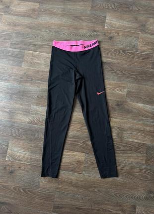 Жіночі спортивні лосіни nike pro dri fit розмір м