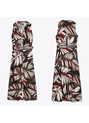 Платье висконое zara 7