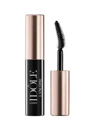 Тушь для ресниц lancωme lash idωle lifting volumizing mascara в оттенке 01 glossy black (2.5 мл / мини-формат / travel-size)