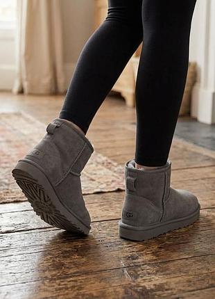 Ugg classic ii mini grey