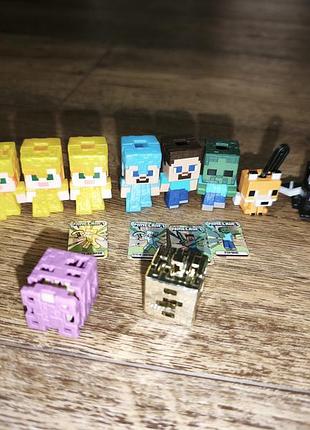 Фігурки майнкрафт кіндер джой minecraft kinder joy колекційні фігурки