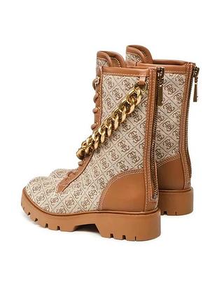 Черевики жіночі guess riplee бежеві 38 розмір 24.5 см fl7ripfal10